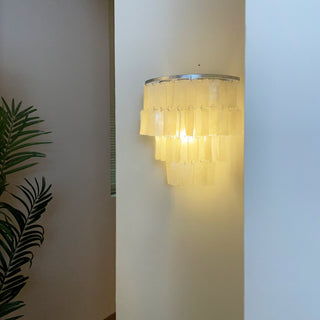 Vidoros Applique murale de luxe postmoderne à plusieurs niveaux en forme de coquillage