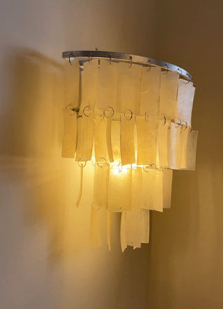 Vidoros Applique murale de luxe postmoderne à plusieurs niveaux en forme de coquillage