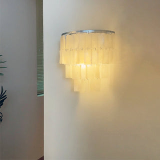 Vidoros Applique murale de luxe postmoderne à plusieurs niveaux en forme de coquillage