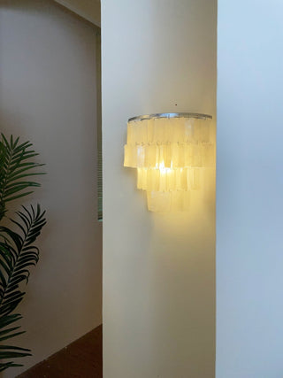 Vidoros Applique murale de luxe postmoderne à plusieurs niveaux en forme de coquillage