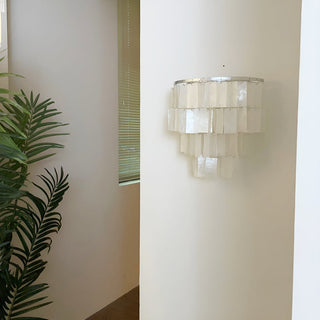 Vidoros Applique murale de luxe postmoderne à plusieurs niveaux en forme de coquillage