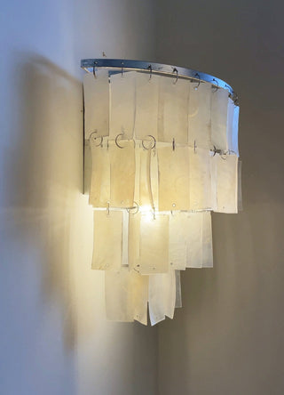 Vidoros Applique murale de luxe postmoderne à plusieurs niveaux en forme de coquillage