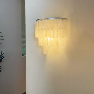 Vidoros Applique murale de luxe postmoderne à plusieurs niveaux en forme de coquillage