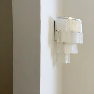 Vidoros Applique murale de luxe postmoderne à plusieurs niveaux en forme de coquillage