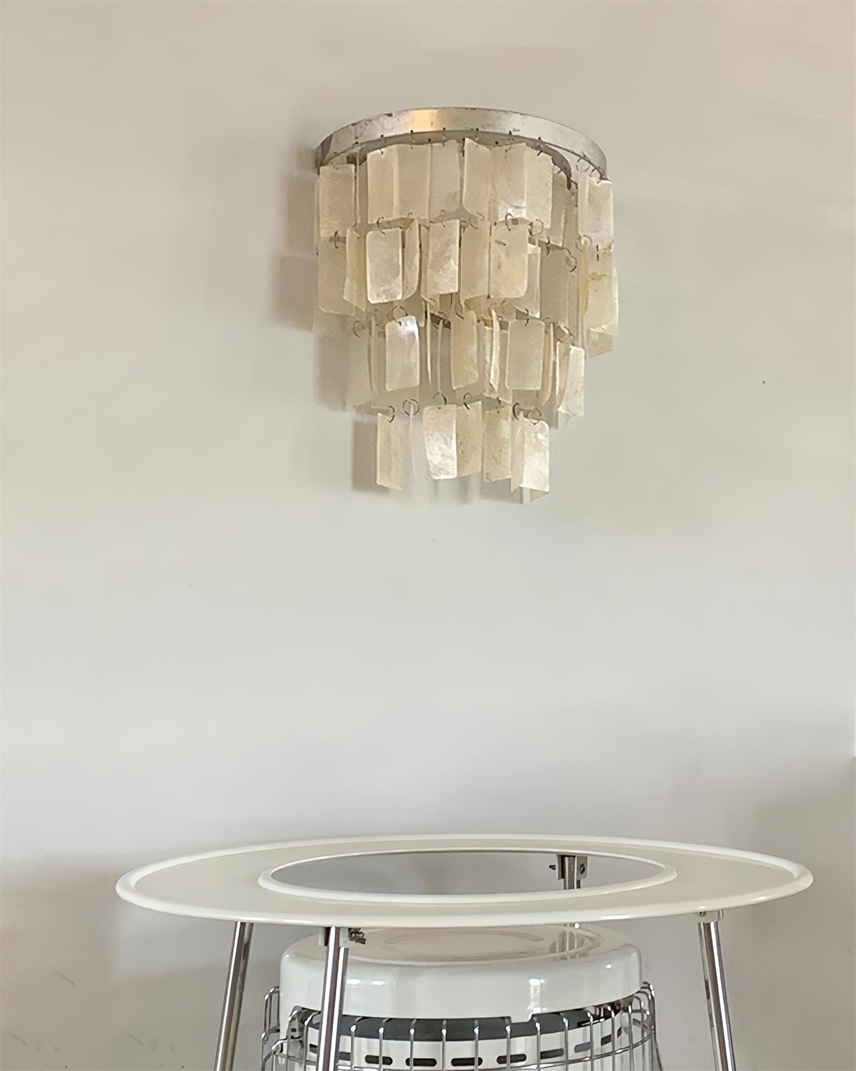 Arlenna Applique murale de luxe postmoderne à plusieurs niveaux en forme de coquillage