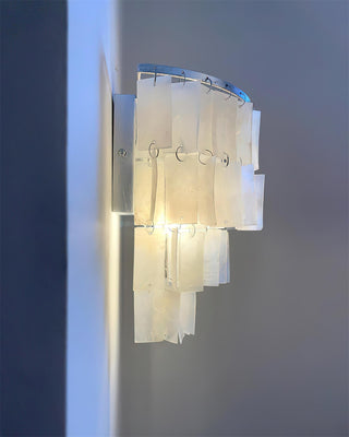 Vidoros Applique murale de luxe postmoderne à plusieurs niveaux en forme de coquillage