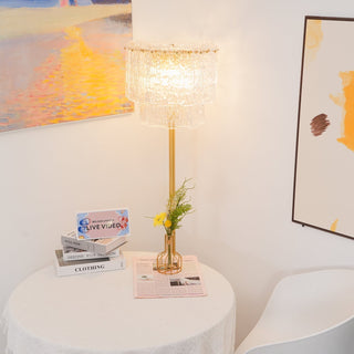 Velaette Lampadaire en Verre de Luxe