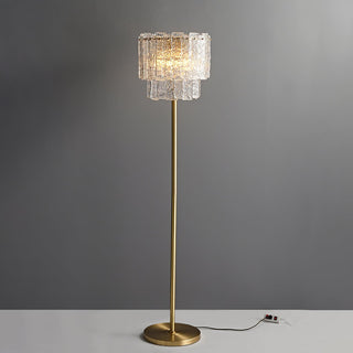 Velaette Lampadaire en Verre de Luxe