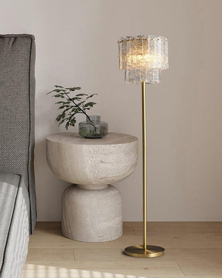 Velaette Lampadaire en Verre de Luxe