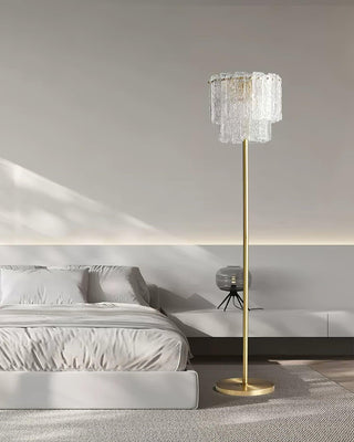Velaette Lampadaire en Verre de Luxe