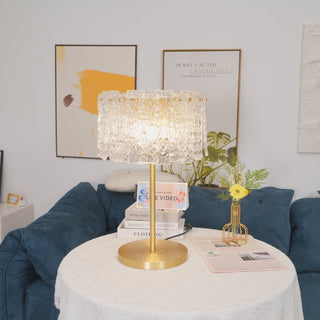 Erliren Crystal Table Lamp-Neutral Decor