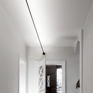 Linean Plafonnier Minimaliste en Bande d’Acier