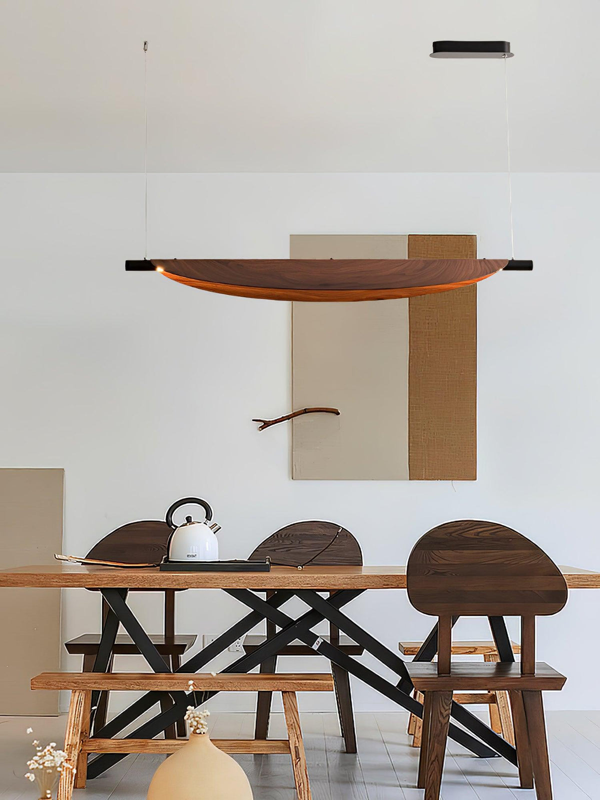 Cororia Lampe Suspension de Style Moderne Minimaliste