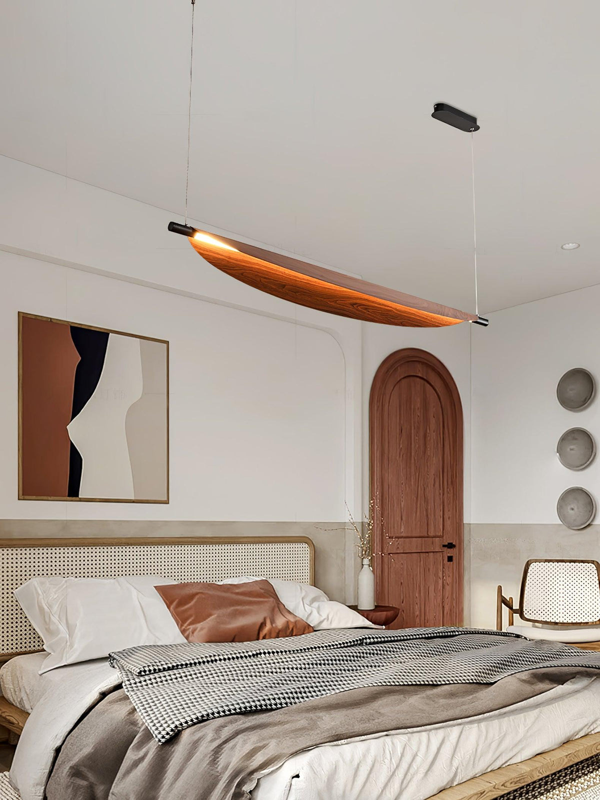 Cororia Lampe Suspension de Style Moderne Minimaliste