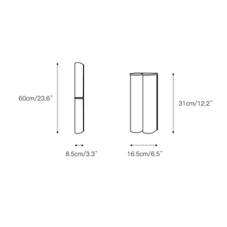 Alraeir Moderne Minimaliste Verre Applique Murale-Luire