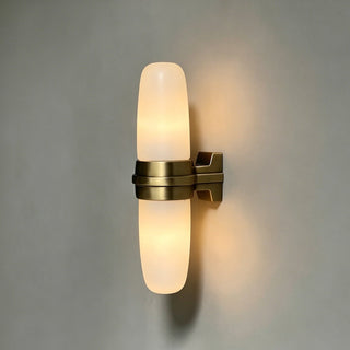 Slim Vertical Tube Wall Sconce-Neutral Decor