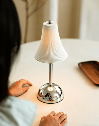 Slim Waist Table Lamp-Neutral Decor