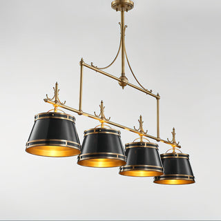 Ulphaion Ancien Industriel Laiton Métal Lustre