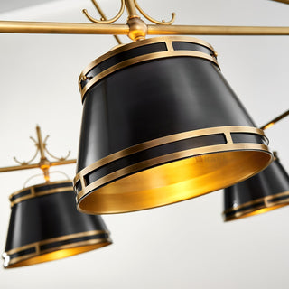 Ulphaion Ancien Industriel Laiton Métal Lustre
