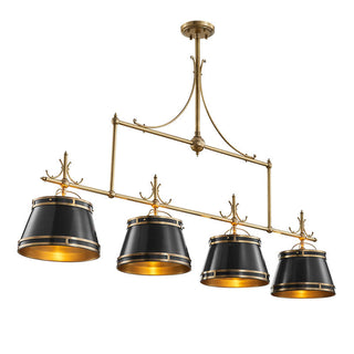 Ulphaion Ancien Industriel Laiton Métal Lustre
