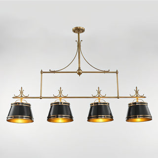 Ulphaion Ancien Industriel Laiton Métal Lustre