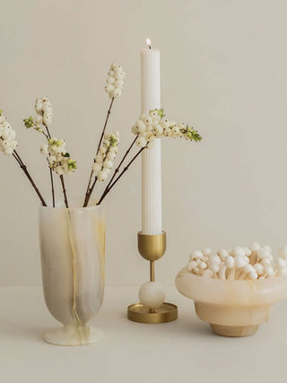 Small Jade Vase-Neutral Decor