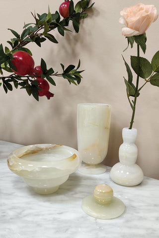 Small Jade Vase-Neutral Decor