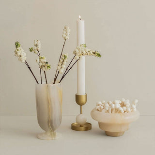 Small Jade Vase-Neutral Decor