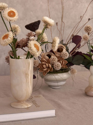 Small Jade Vase-Neutral Decor