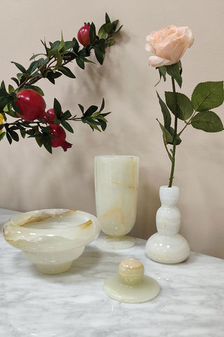 Small Jade Vase-Neutral Decor