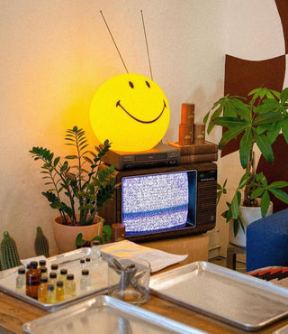 Fiera Lampe de Table en Plastique Joueuse