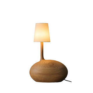 Brixten Lampe de Table en Bois Et Tissu