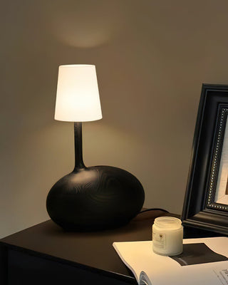 Brixten Lampe de Table en Bois Et Tissu
