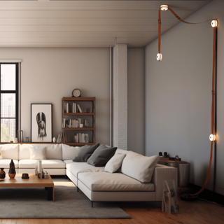 Seliine Lampadaire sol-plafond