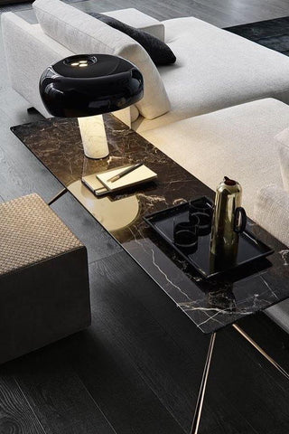Nucleus Lampe de Table en Marbre