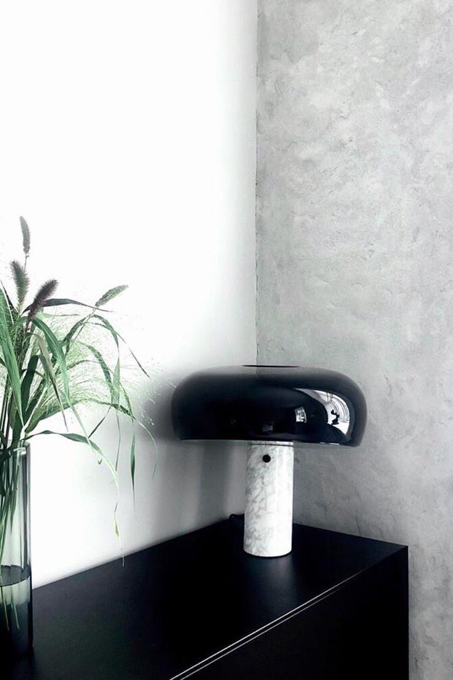 Nucleus Lampe de Table en Marbre