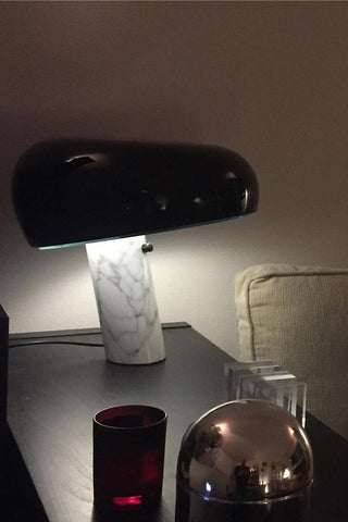Nucleus Lampe de Table en Marbre