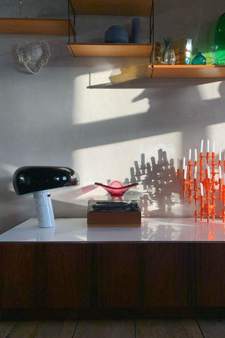 Nucleus Lampe de Table en Marbre