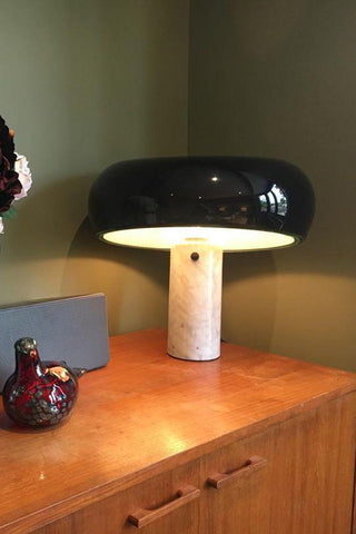 Nucleus Lampe de Table en Marbre