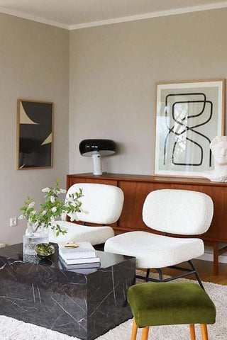 Nucleus Lampe de Table en Marbre