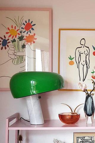Nucleus Lampe de Table en Marbre