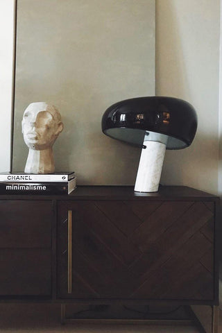 Nucleus Lampe de Table en Marbre