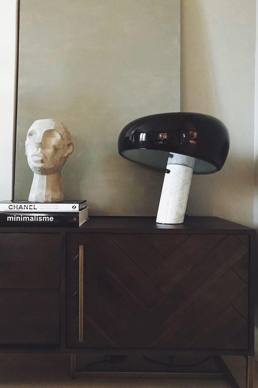 Nucleus Lampe de Table en Marbre