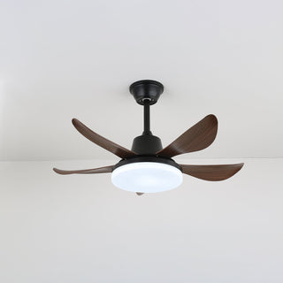 Plafonnier Ventilateur Callen en Bois Moderne