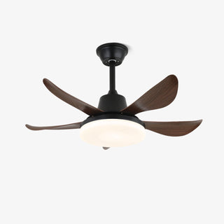Plafonnier Ventilateur Callen en Bois Moderne