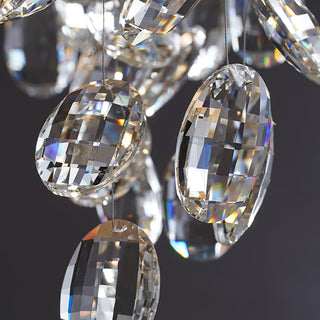 Lustra Lustre Cristal Branche Or LED