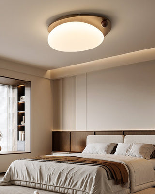 Wood Accent Ceiling Light-Neutral Decor
