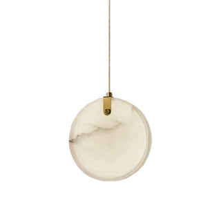Utalionis Moderne Minimaliste Laiton Albâtre Suspension