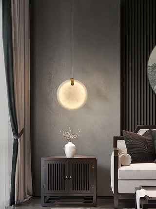Utalionis Moderne Minimaliste Laiton Albâtre Suspension
