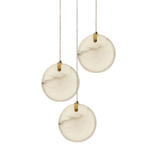 Utalionis Moderne Minimaliste Laiton Albâtre Suspension